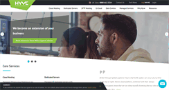 Desktop Screenshot of hyve.com